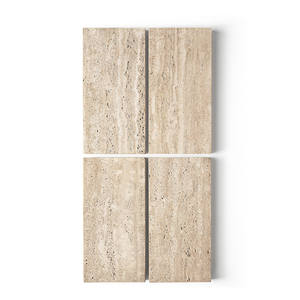 Mueble de Salón Moderno y Minimalista de Mármol Travertino Natural para Televisor - Product Image 4