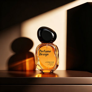 Flacone di Profumo Minimalista a Forma di Pietra da 50ml, Ecologico in <span class=keywords><strong>Vetro</strong></span>, per Marchi Sostenibili, Contenitore Personalizzabile con Logo - Product Image 2
