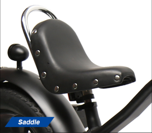 TXED Bici Elettrica Chopper Popolare da 500W con Pneumatici Fat da 26 Pollici - Product Image 4