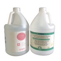 Adhésif à base d'acrylique de colle de résine époxyde transparente pour les fleurs artificielles d'eau de faux
