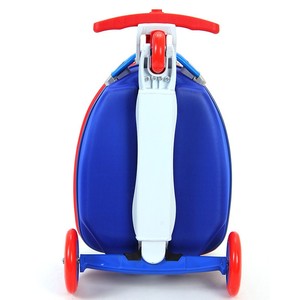 Set di Valigie Rigide con Etichetta per Bagagli, Trolley da Viaggio 20 Pollici, Valigia Scooter per Bambini - Product Image 6
