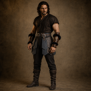 Bolsa de Piel Sintética Estilo Vikingo Nórdico Medieval, Bolsa con Cordón, Monedero Portátil, Accesorios de Disfraces para Halloween, TV y Cine - Product Image 5