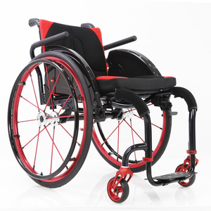 Silla de Ruedas Deportiva de Ocio Manual Autopropulsada de Aleación de Aluminio Ligera para Entrenamiento, 11 kg, Capacidad de 136 kg - Product Image 4