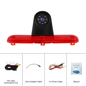Cámara de Visión Trasera Integrada en Luz de Freno Podofo para Fiat Ducato, Modelos 2006-2018, OEM Original - Product Image 6