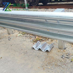 מכירות ישירות במפעל של Q235 לוחות מעקה גלי פלדה מגולוון עבור מניעת התרסקות כביש - Product Image 3