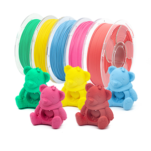 <span class=keywords><strong>3D</strong></span> in macaroon Matte PLA Filament 1.75mm gỗ que PLA tốc độ cao Filament 1kg (2.2lbs) nhựa spool CuộN PLA Filament - Product Image 1