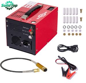 <span class=keywords><strong>Compresseur</strong></span> d'air PCP SolidTop 12v4500Psi 30mpa300Bar haute pression avec transformateur intégré <span class=keywords><strong>sans</strong></span> huile pour paintball et plongée sous-marine - Product Image 1