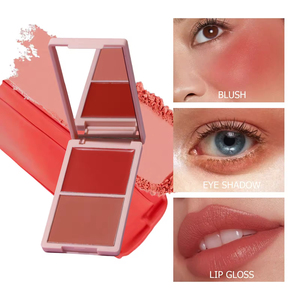 Fournisseurs de produits cosmétiques en gros sous marque privée en stock : Fard à joues crème végétalien mono-palette - Product Image 4