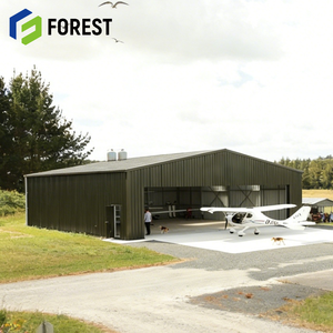 Hangar d'avion préfabriqué en acier Q355B à prix d'usine moderne pour l'entretien d'hélicoptères – Approvisionnement mondial - Product Image 1