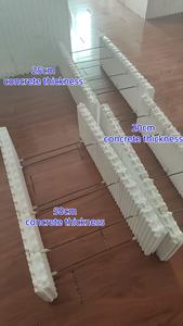 BBT durevole fondazione ICF forma blocchi per pavimento-staccabile Modulare Design EPS materiale fuoco acqua ICF blocchi - Product Image 3