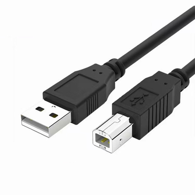 Nickel Plated Shielded USB2.0 USB 2.0 Type a Male to Type B Male Data Printer Scanner Cable 1.5M 3M
