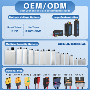 Batería de alta densidad energética para drones de carga pesada 47000mAh 6S 8S 12S 14S 16S 22S 24S 28S C Semisólida para UAV - Product Image 6