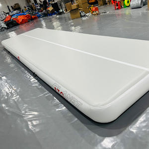 6เมตร,10เมตรราคาถูกยิมเสื่อเกลือกกลิ้งติดตามพองลมยิมติดตามสำหรับยิมนาสติก - Product Image 3