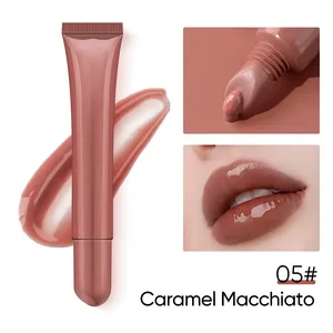 Baume à lèvres hydratant et brillant vegan longue tenue, résistant à l'eau, haute pigmentation, avec logo personnalisé MLM - Product Image 2