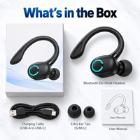 Écouteurs sportifs sans fil S10 BT 5.3 intra-auriculaires avec micro, réduction de bruit ENC, affichage numérique, étanchéité IPX-7, casque mains libres