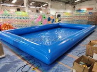 Piscine gonflable en PVC épaissi de qualité commerciale pour les parcs aquatiques pour enfants et les locations de plage Équipement de sports nautiques