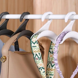 Arco in plastica cappotto <span class=keywords><strong>a</strong></span> <span class=keywords><strong>ponte</strong></span> guardaroba vestiti zaino porta-borsa porta-borsa per-sciarpa con gancio per riporre-<span class=keywords><strong>armadio</strong></span> Organizer-borsa appendiabiti - Product Image 1