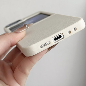 Funda protectora magnética con patrón de cuero PU de lujo para teléfono móvil Samsung <span class=keywords><strong>Galaxy</strong></span> <span class=keywords><strong>Z</strong></span> <span class=keywords><strong>Flip</strong></span> 6 5 <span class=keywords><strong>4</strong></span> - Product Image 4