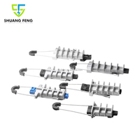 SHUANGFENG Abrazaderas de Anclaje de Caída para Postes de Aleación de Aluminio PA500 Certificadas ISO9001, Accesorios para Cables de Alimentación Aéreos