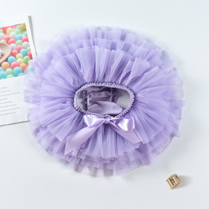 Baby Clothing Tulle Bloomers Infant Newborn <b>Toddler</b> Tutus Skirts Headband Set Cover 2pcs Tutu for Girls Children Casual MU 999 - Product Image 2
