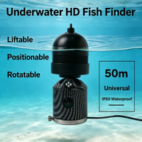 Caméra de pêche sous-marine rotative à 360 degrés pour bateau, drone de pêche professionnel longue portée étanche avec LED et caméra 1080P, modèle 2026