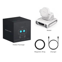 Robot éducatif IA Looi blanc en polycarbonate haute résistance, jouet intelligent à piles pour enfants avec accompagnement IA