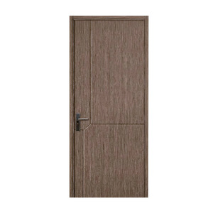 Puerta Interior Moderna Minimalista de MDF Sólido con Aislamiento Acústico, Superficie Acabada, Apertura Manual - Product Image 1