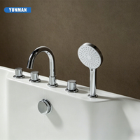 Offre Spéciale YUNMAN : Baignoire Acrylique Rectangulaire Autoportante Tendance et Populaire, Haute Qualité, avec Massage Hydromassant pour Hôtels