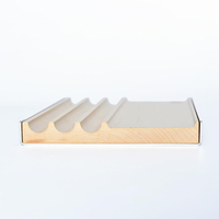SAMDI organisateur de bureau en érable en bois massif avec plateau de compartiment armoire de rangement de bureau accessoires de meubles