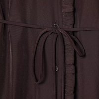 PB&ZA Femme 2026 Nouvelle Collection Été Robe Chic et Tendance Mini à Pois Col Montant Volants Manches Longues Robe Femme Vestidos Robe Mujer