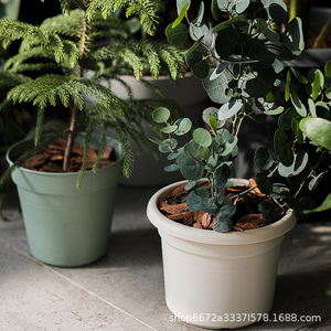 Pots en résine Hollen style nordique standard pour herbes et fleurs, respirants et durables, pour balcon, roses grimpantes, fruits et légumes - Product Image 3