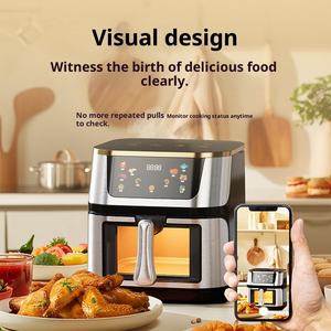Freidora de Aire de Acero Inoxidable de 12L, <span class=keywords><strong>Horno</strong></span> de Convección Multifuncional con Control Digital Inteligente, Sin Aceite, para Uso Doméstico, Envío Rápido - Product Image 3