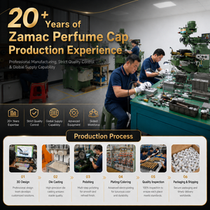 أغطية زجاجات عطور مخصصة من الألومنيوم والبلاستيك مقاس 38 مم، غطاء مضخة مضاد للانسكاب مع طباعة الشعار - Product Image 6