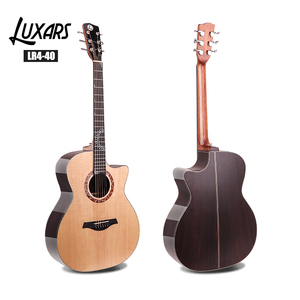2023 New Arrival Model All Solid High-end Level a Spruce <b>Top</b> 40 Inch Acoustic Guitar With High Level <b>Strings</b> - Product Image 2