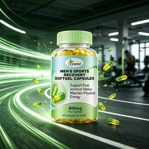 Men's Sports Recovery Softgel Capsules 800mg 60pcs Support <b>Post</b> Workout Status Maintain Physical Energy Fitness Supplement OEM - Product Image 5