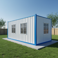 Maisons conteneurs modulaires préfabriquées portables, design moderne, bureaux, commerces, maisons préfabriquées avec salles de bain complètes, garantie 5 ans