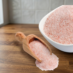 Sal de Roca Comestible Natural Rosa Claro del Himalaya, Granos Refinados, Ideal para Cocinar y como Sal de Mesa, Sal Fina Rosa Oscura del Himalaya - Product Image 1