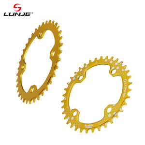 Manivela de aleación para bicicleta de carretera, juego de platos y <span class=keywords><strong>bielas</strong></span> de aleación, barata, venta al por mayor - Product Image 2