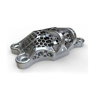 Soporte Aeroespacial Impreso en 3D de Aleación de Titanio SLM con Certificación AS9100, con Estructura de Panal para Reducción de Peso - Product Image 3