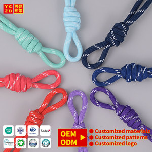 Cordoncini OEM all'ingrosso da fabbrica, cordino da 5 mm <span class=keywords><strong>a</strong></span> strisce colorate per pantaloni, cordino personalizzato da uomo per felpe e abbigliamento - Product Image 2