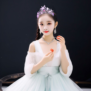มงกุฎหาง<span class=keywords><strong>ปลา</strong></span>ประดับอัญมณีสำหรับผู้หญิงสไตล์ญี่ปุ่นเกาหลี ลายดอกไม้ ลมทะเล สำหรับการแสดง ใช้ได้สองแบบ - Product Image 2