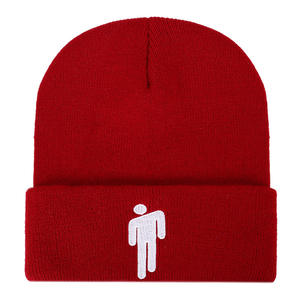Offre Spéciale <span class=keywords><strong>Billie</strong></span> <span class=keywords><strong>Eilish</strong></span> tricot chapeau Hip Hop casquette hommes femmes broderie Logo 100% acrylique tricoté <span class=keywords><strong>bonnet</strong></span> chapeau - Product Image 6