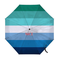 Parapluie pliant personnalisé avec drapeau arc-en-ciel gay, idéal pour les foires d'art en plein air et les courts séjours en camping
