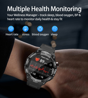 VVS Smartwatch Herren Sport GPS Fitness Tracker wasserdicht, Herzfrequenz, BT-Anruf, OEM, niedrige MOQ