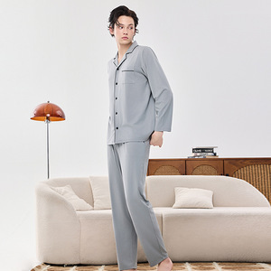 Tinta unita accogliente di qualità di lusso per <span class=keywords><strong>donna</strong></span> abbigliamento da casa realizzato in tinta unita modale con Design a due pezzi da <span class=keywords><strong>donna</strong></span> Set <span class=keywords><strong>pigiama</strong></span> da <span class=keywords><strong>donna</strong></span> - Product Image 4