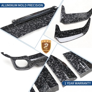 Car Styling AT Style Forged Carbon <span class=keywords><strong>RS</strong></span> <span class=keywords><strong>Q8</strong></span> Bodykit para <span class=keywords><strong>Audi</strong></span> RSQ8 Body Kit Front Lip Rear Difusor Roof Wing Fender Flares Air Vent - Product Image 3