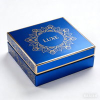 Emballage en carton rigide de luxe personnalisé de haute qualité, boîtes cadeaux avec couvercle amovible blanc, emballage artisanal