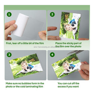 Vente en gros de haute qualité Nouveau Forget Mat Supports de stratification à froid Logo personnalisé adapté à la protection des photos - Product Image 6