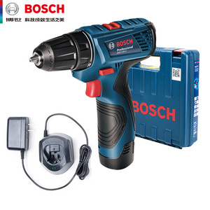 Perceuse-visseuse sans fil <span class=keywords><strong>BOSH</strong></span> GSR120-LI - Visseuse électrique sans balais avec batterie lithium-ion pour projets domestiques et de bricolage - Product Image 1