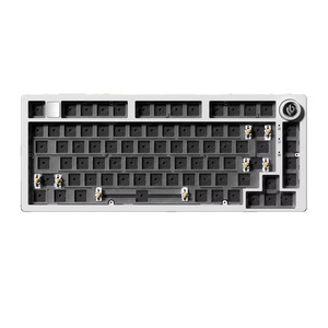 <span class=keywords><strong>Teclado</strong></span> para Juegos LEOBOG Hi75C 2025, Precio de Fábrica, Kits de Aluminio, Intercambiable en Caliente, Cableado, <span class=keywords><strong>Blanco</strong></span> - Product Image 1